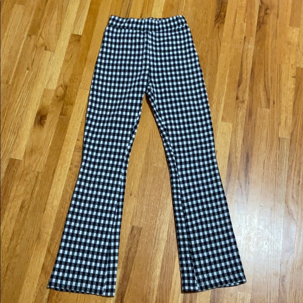checkered pants